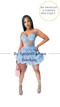 Load image into Gallery viewer, Ruffled Me Up Mini Dress
