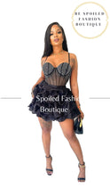 Load image into Gallery viewer, Ruffled Me Up Mini Dress

