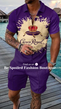 Load image into Gallery viewer, Men’s Crown Royal Short Set
