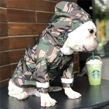 Load image into Gallery viewer, Waterproof Camouflage Pet Raincoat
